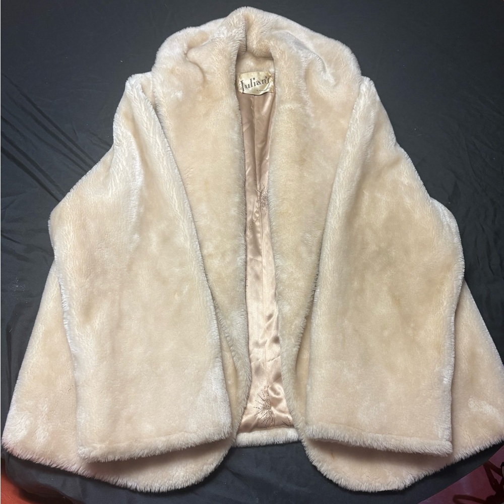 Richmond Cream Teddy Jacket